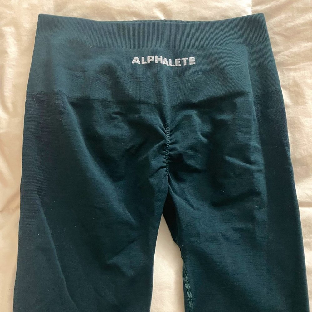 Alphalete green amplify leggings